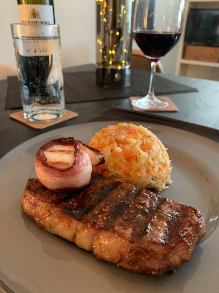 Bacon Wrapped Jumbo Scallops Ernest meats